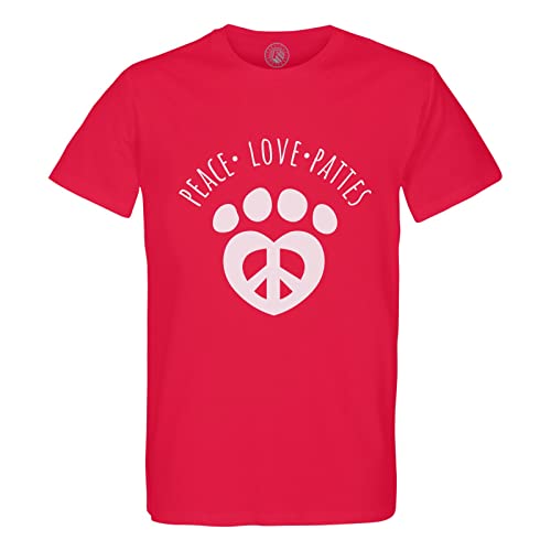 T-shirt homme col rond coton bio animaux de compagnie pour vos sorties en ville