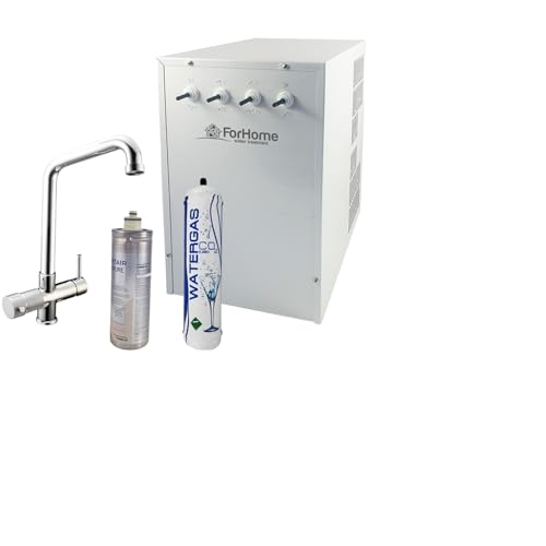 Épurateur eau refroidisseur à Soda avec For Home pour Everpure de sous évier – Eau gasata réfrigérée amb. Rub. 5 voies 3,6 kg
