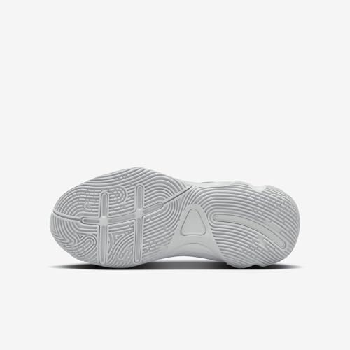 Giannis Immortality 4 Big Kids' Basketball Shoes (FZ6734-002, Smoke Grey/Wolf Grey/Dark Smoke Grey) Size 6.52