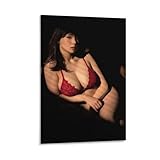 篠崎愛 Ai Shinozak ポスター 壁掛けキャンバスアート｜モダンアート 寝室・リビング・学生寮用｜フレームあり・なし選択可能,あらゆる場所にフィットする複数のサイズをご用意.