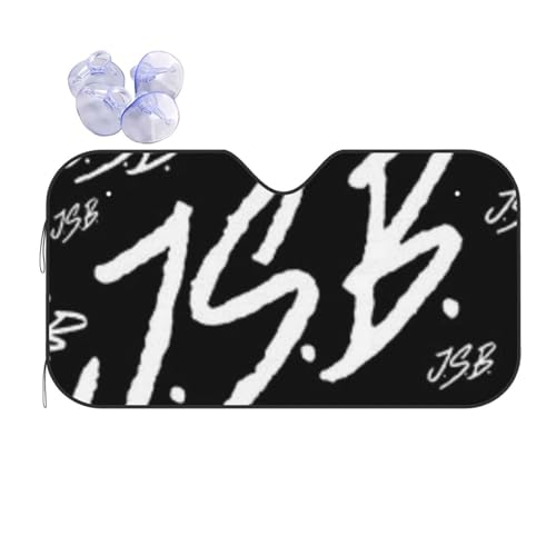 三代目 J Soul Brothers サンシェード 車 フロントサンシェード 遮光 断熱 吸盤 紫外線対策 日除け 夏 キャラクター アニメ グッズ 雑貨 かわいい おしゃれ 車内 130x70cm