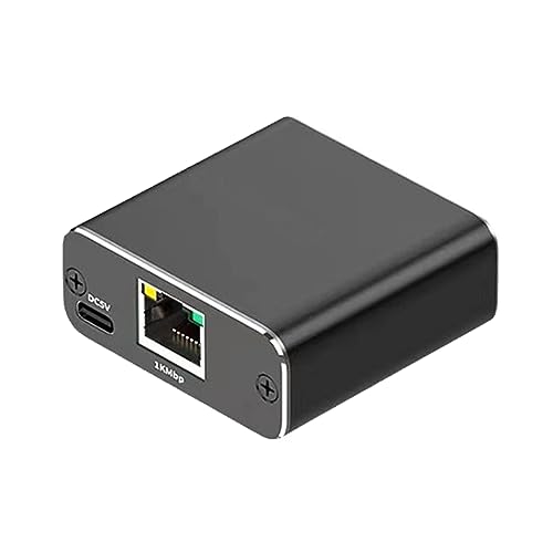 jdstty Conector adaptador RJ45 Ethernet Splitter RJ45 para cable Cat5/Cat5e/Cat6/Cat7 IPTV Internet