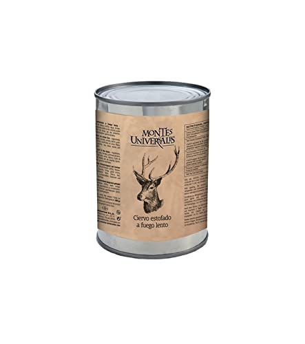 Ciervo estofado a fuego lento Montes Universales (390g)