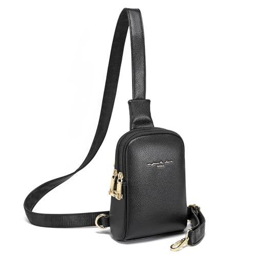 Image of INICAT Lightweight Small Crossbody Sling Bag for Women | Mini Travel Purse,Multi-pocket with Card Slots,Durable Vegan Leather,Everyday Carry