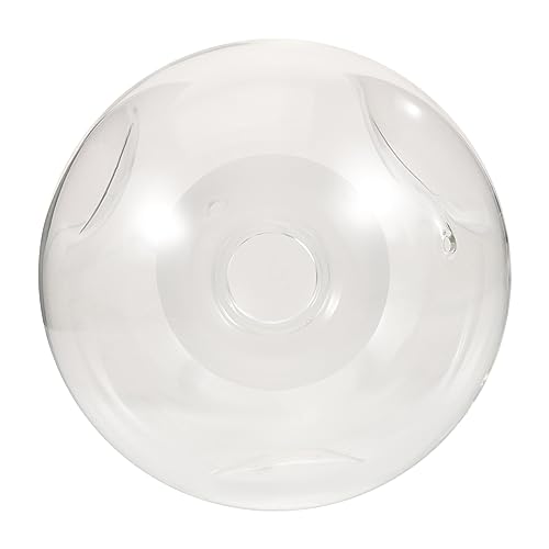 Image of Glass Lamp Shade Base Decorative Ceiling Light Shade Replacement for Pendant and Chandelier Lighting