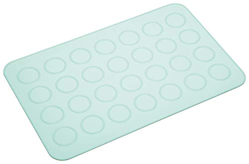 KitchenCraft - Tapis de Cuisson Antiadhésif pour Macarons, 28 Cavités, Silicone, 36 x 23 cm Cover
