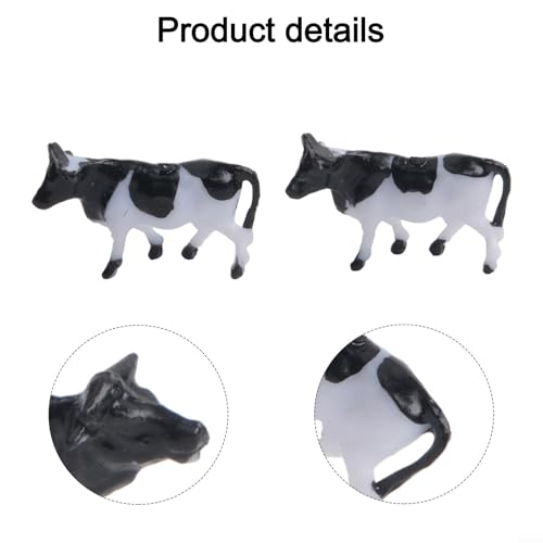 Set de 10 Figuras de Animales de Granja Escala 1:75 miniatura 6