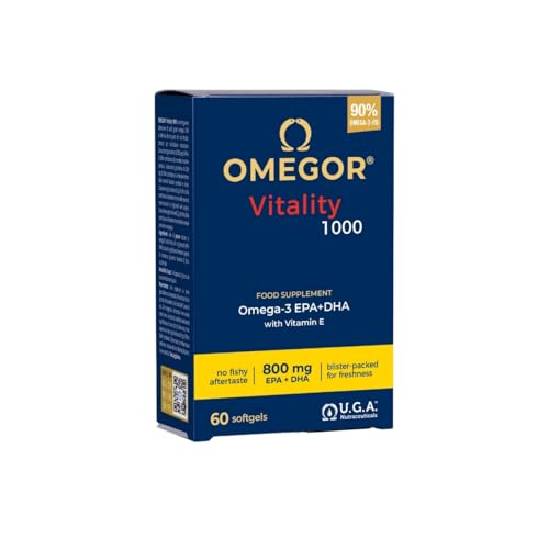 Omega 3 IFOS 5 Stelle OMEGOR Vitality 1000 -...