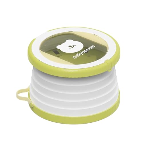 Portable Training Toilet Fold-and-Go Travel Potty Seat for Baby, Kids, Toddlers, Foldable Easy to...