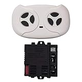 JR1630RXS JR-RX-12V Kids Powered Ride on car 2.4G Bluetooth Remote Control and Receiver Kit Controller Control Box Accessories for Children Electric Ride On Car Replacement Parts