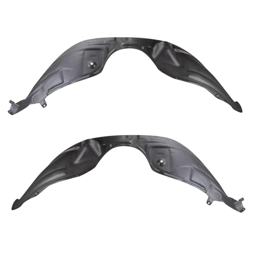 Image of TRQ Front Inner Fender Liner Set Compatible with 2013-2018 Lexus ES300h ES350 LX1248119 LX1249119