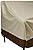 Amazon Basics 2 Seater Outdoor Patio Deep Lounge Sofa Cover, Beige/Tan