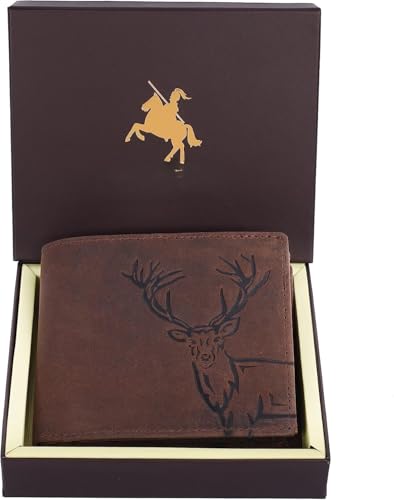 Vintage Brown Leather Wallet for Men, 6 Card Slot, RFID Blocking2