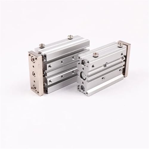 Vérin pneumatique compact MGPM12 course 40mm actionneur guidé double effet - 3