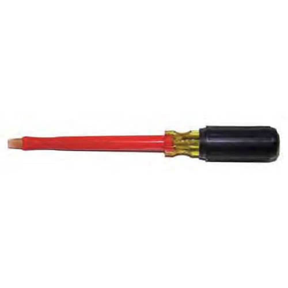 Cementex Y12-CG 3/8" x 12" Flare/Mechanics Tip Screwdriver with Cushion Grip
