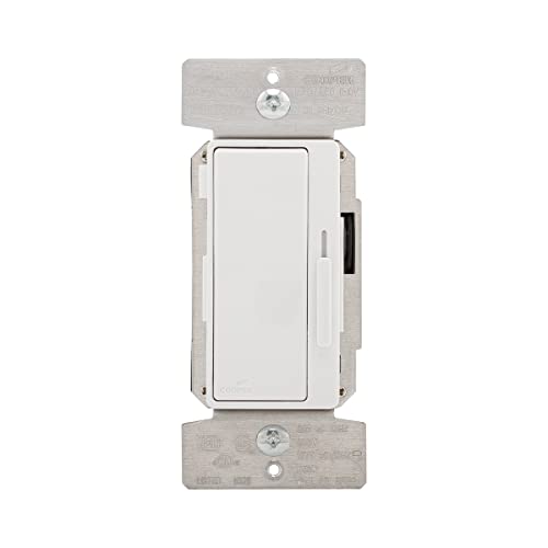 Image of Eaton DF10P-C1 Decorator 0-10V Dimmer, Single Pole & 3-Way, No Neutral Required, with Color Change Kit: Almond, White, Ivory