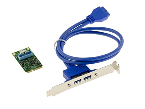 Carte Mini PCI Express MiniPCIe 2 Ports USB3 5G Chipset Via PC