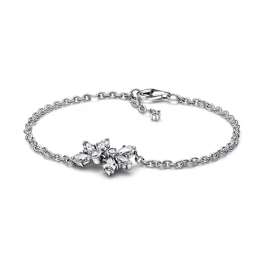 Pandora Pulsera de eslabones Herbario Brillante