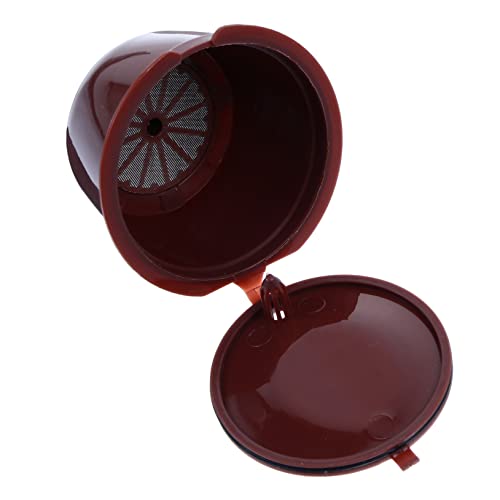WEKADRIN 3 piezas Filtros Reutilizables para de Café Pequeñas de Filtro de Plástico Duradero Compatible con Cafeteras Gusto para Uso Ecológico y Repetido