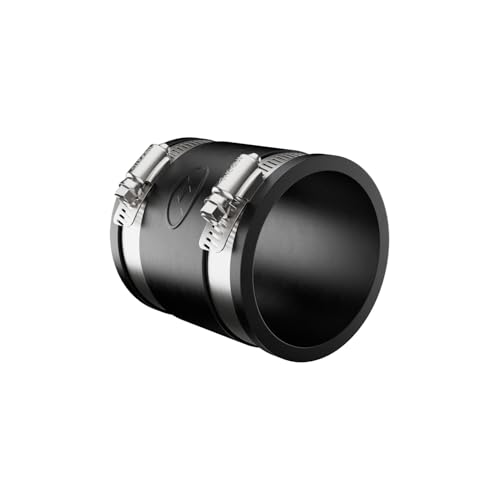 Fernco 1056-33 Flexible Pipe Coupling 3” CI/Plastic/Steel to 3” CI/Plastic/Steel