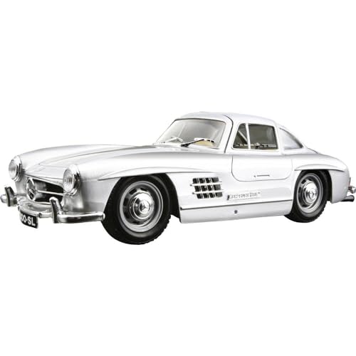 Bburago 15622023 - Bijoux 1:24 Mercedes Benz 300 SL (1954) - Assorted.