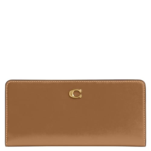 Coach Women's Essential Skinny Accessory-Travel Wallet, B4/Honey Brown, One Size - Main Image