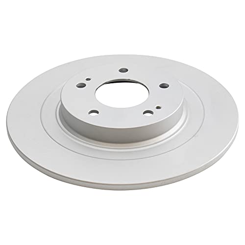 Image of TRQ Rear Brake Pad and Rotor Set Ceramic Coated Rotors Compatible with 2018-2020 Mitsubishi Eclipse Cross 2017-2020 Outlander 2018-2021 Outlander PHEV