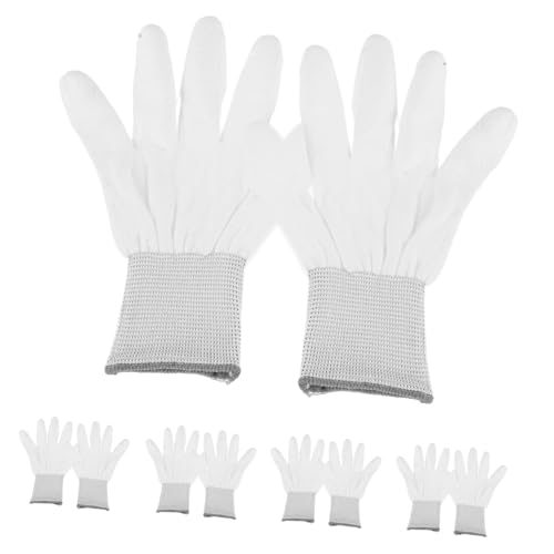 HAWILLOSCH Gloves in Bulk 12 Pairs of Men's Work Gloves Grip for Electronics Lab Construction Cleaning