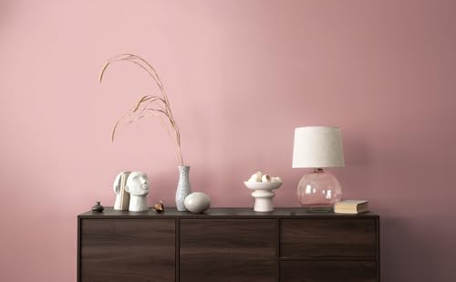 A.S. Creation Wallpaper Pink Non-Woven Wallpaper Plain for Various Living Spaces 10.05 m x 0.53 m - 5.33 m² - Made in Germany - Image 4