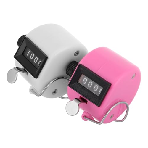 SUPVOX Counting Made -Piece Plastic Manual Counters Digital Display Perfect for Inventory Retail and Education