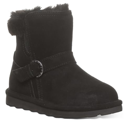 BEARPAW Tallula Youth's Classic Suede Pull On Comfortable Winter Boot