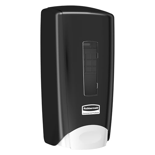 Rubbermaid 3486592 Flex Dispenser - Black - 1000 Ml, 1300Ml, 3.9"