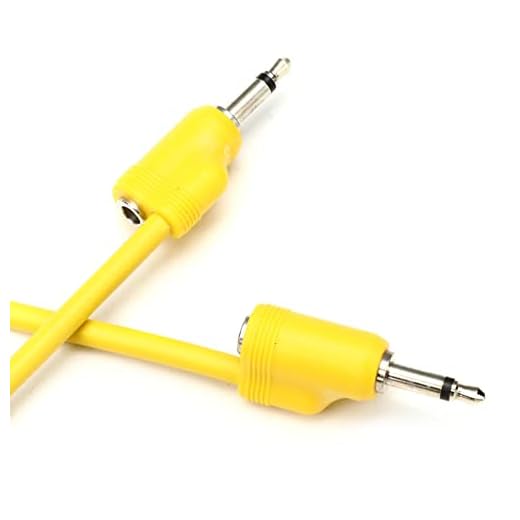 MUDHEN GNB Tiptop Audio Stackcable Eurorack Patch Cable - 50 Centimeters