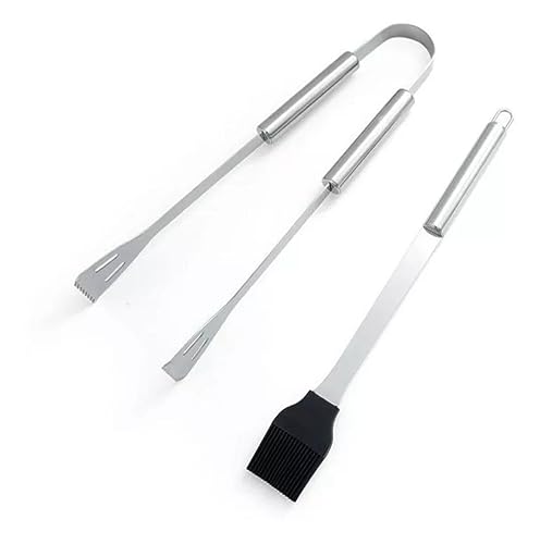 Kit Jogo Conjunto Faqueiro Churrasco Maleta Com 5 Peças