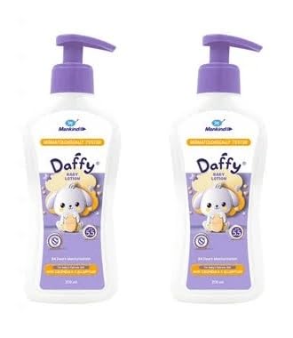 Image of Daffy Baby Lotion | With the goodness of Calendula & Allantonin | Paediatrician Tested | with pH 5.5 | 200ml x 2