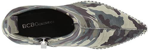 Bcbgeneration Women's Bootie Ankle Boot, Camo, 6.5 #TOP4