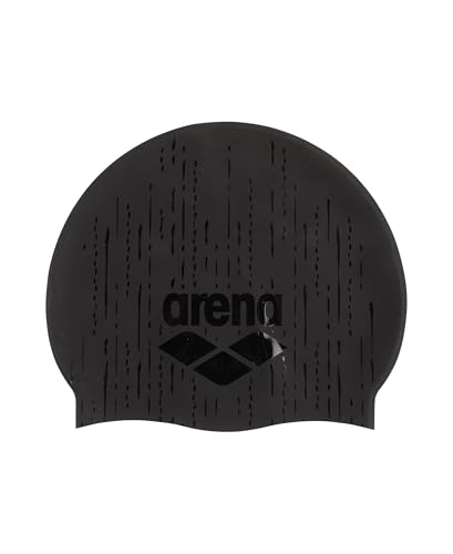Image of Arena Unisex Shine Silicone Swim Cap for Women and Men Fitness Swimmers Intensive Training Durable Soft Elastic Bathing Cap