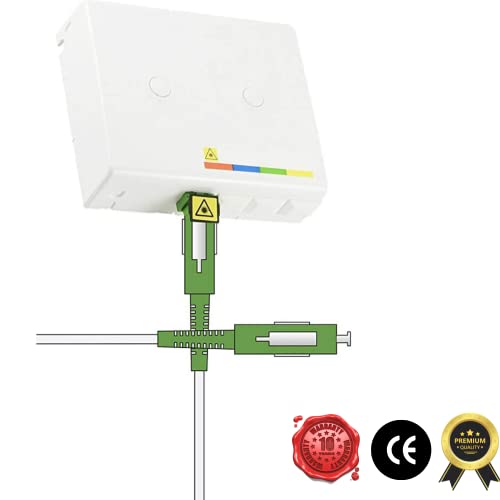 VALARDE Orange SFR Bouygues Free Fiber Optic Cable/Extension Cable, SC-APC to SC-APC Single-Mode Garter - Image 3