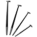 ABN Ladyfoot Rolling Head 4-Piece Pry Bar Tool Set – 6, 12, 16, 20 Inch – for Automotive Machinery Aligning & Prying