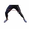 Fitness Health Extreme Training Leg Resistance Bands – Kinetic Band Workout Set – Thigh Straps for Leg Strength Pilates Complete set for Men/Women
