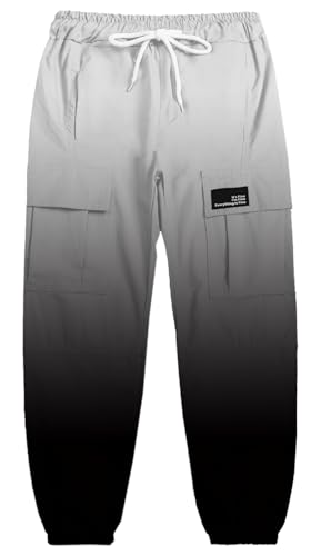 Image of Cromoncent Girls & Womens Camo Print Cargo Pants Outdoor Lightweight Jogger Baggy Pants, 6 Years - XX-Large
