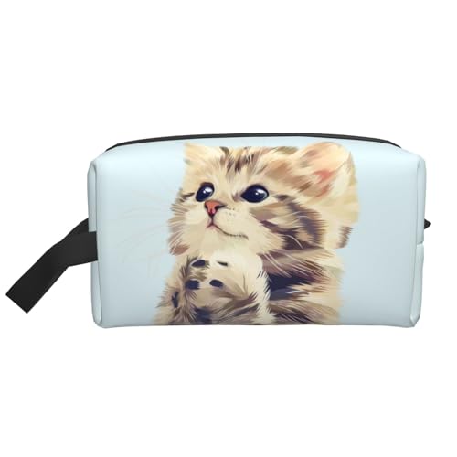 Beauty case da viaggio con maialini carini borsa da personalizzata grande capacità con cerniera da multi-stile portatile idea regalo per uomini e donne