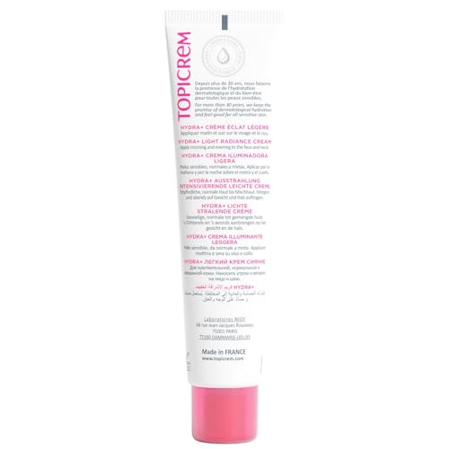 Topicrem HYDRA+ Light Moisturizing Radiance Cream 40ml, 40 ml (Pack of 1) - Image 2