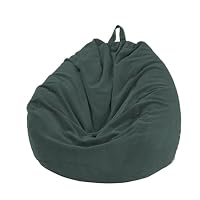 FANSU Pouf Poire sans Remplissage, Couleurs Unies Polyester, Sac Haricots pour Enfant Adulte, Salon Chambre Soft, Polyvalent de Rangement (90x110cm, Or FANSU Pouf Poire sans Remplissage, Couleurs Unies Polyester, Sac Haricots pour Enfant Adulte, Salon Chambre Soft, Polyvalent de Rangement (90x110cm, Or