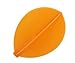 Cosmo Darts 6 Pack Fit Flight - Pear Dart Flight (Orange)