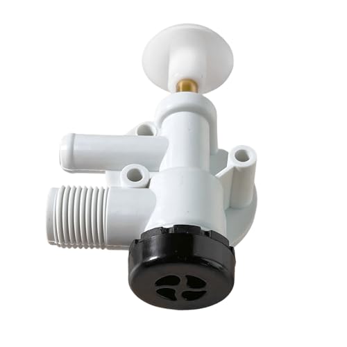 Image of 385314349 RV Water Valve Replacement Kit - Durable Anti-Leak Design for Camper, Trailer & Boat Pedal Flush Toilets, Freeze-Resistant Construction with 1 /2 inch NPT Connections