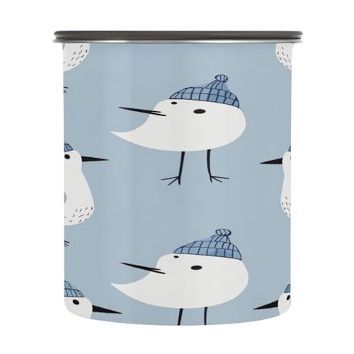 Contenedor de almacenamiento para café al vacío Qilmy 17oz miniatura 2