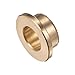 HARFINGTON Flange Bearing Sleeve 13mm Bore 19mm OD 10mm Length 3mm Flange Thickness Bronze Bushing Self-Lubricating Bushings Sleeve for Industrial Equipment