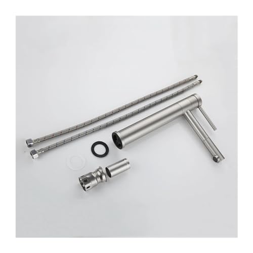 Robinet de cuisine en acier inoxydable brossé et durable - 3
