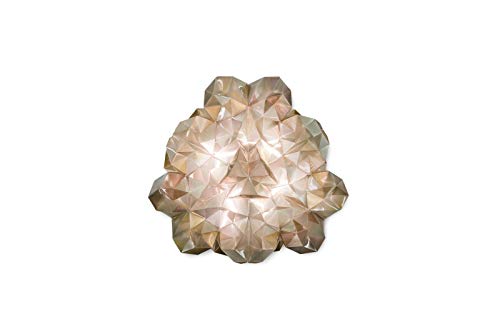 Preisvergleich Produktbild Slamp Kunststoff Deckenleuchte / Slamp-Leuchten Drusa in Velvet / Handgefertigt in Italien / Deckenlampe Modern gold / Lampe E27